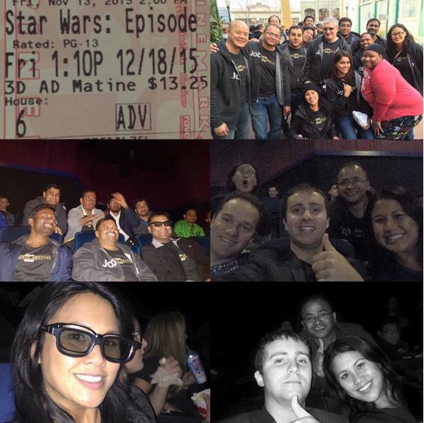 Star Wars Premier Movie Outing