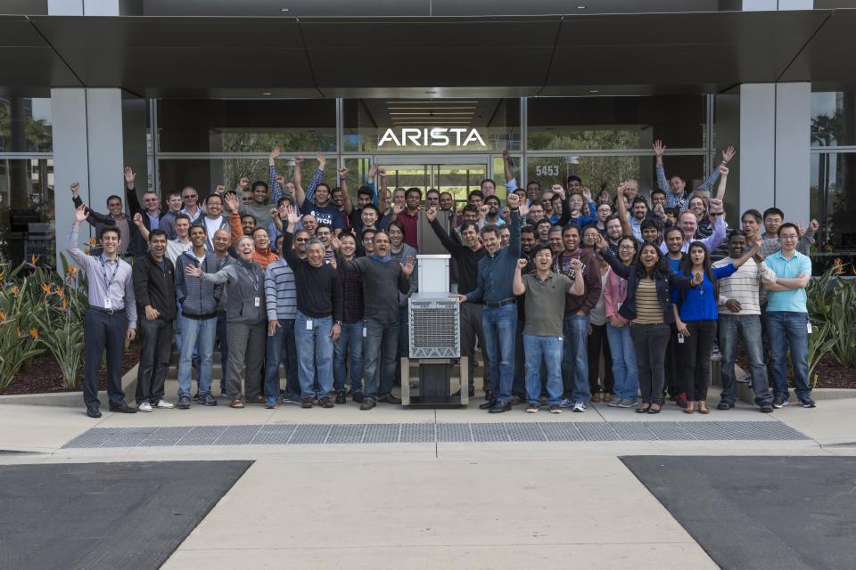 Founder & CTO Ken Duda at Arista Tree Planting Event