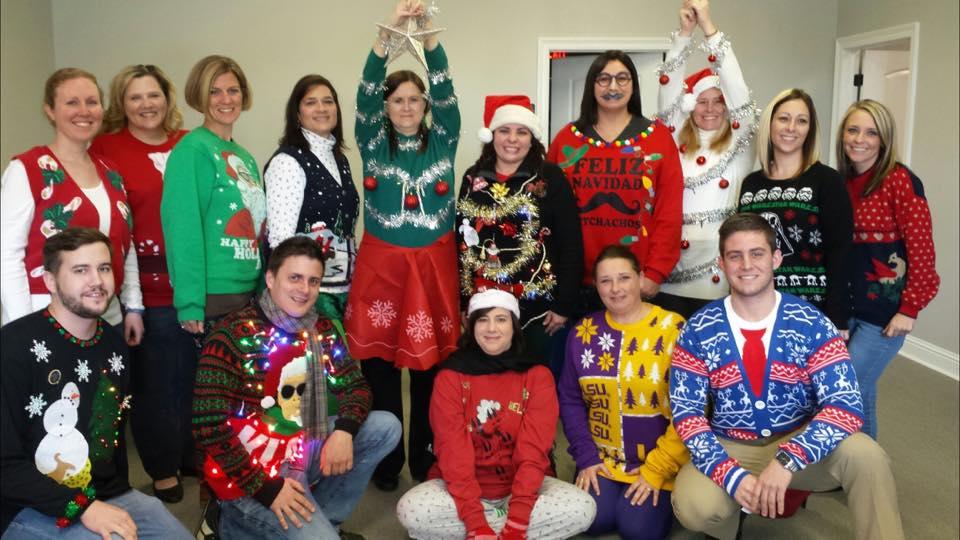 Ugly sweater contest