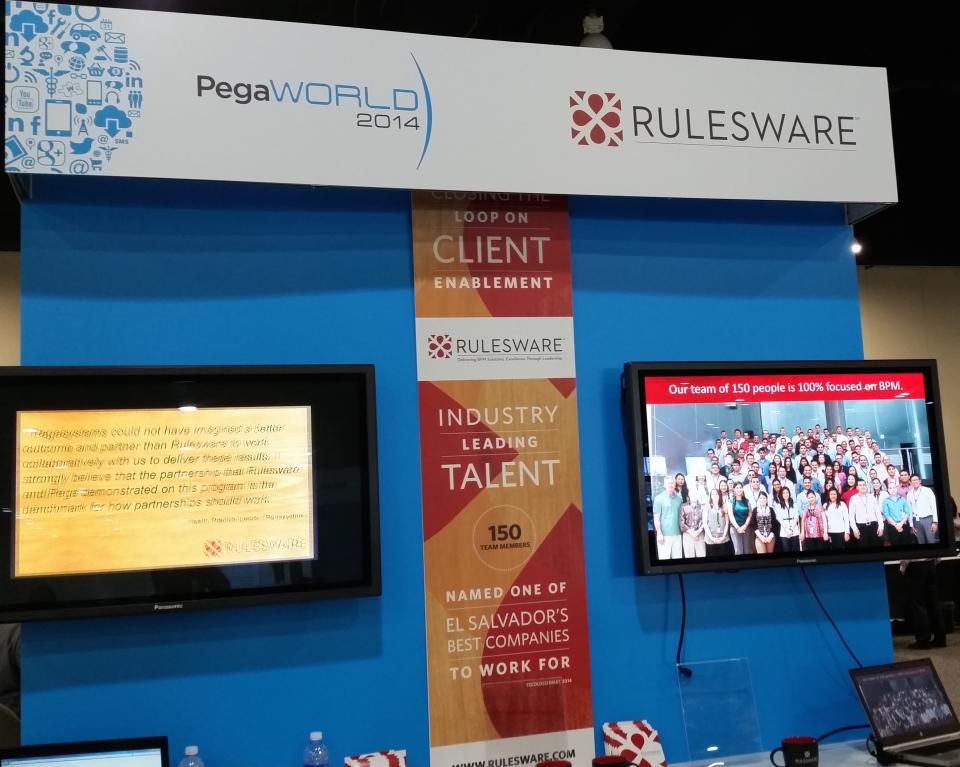 PegaWORLD booth