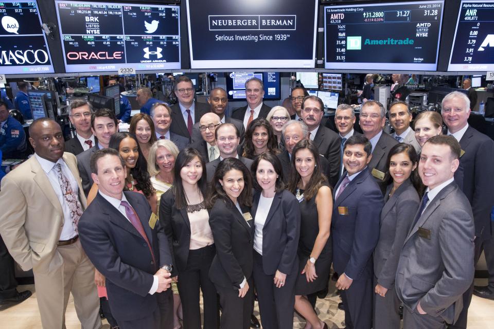 Group Photo at NYSE