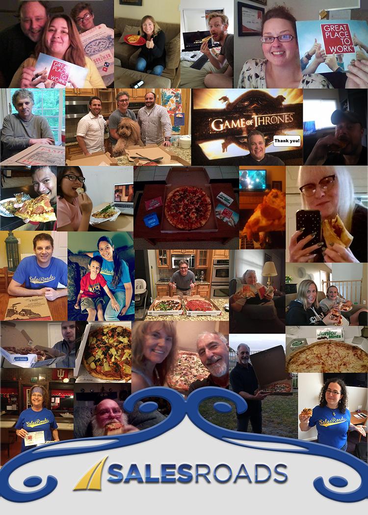 SalesRoads Pizza Party!