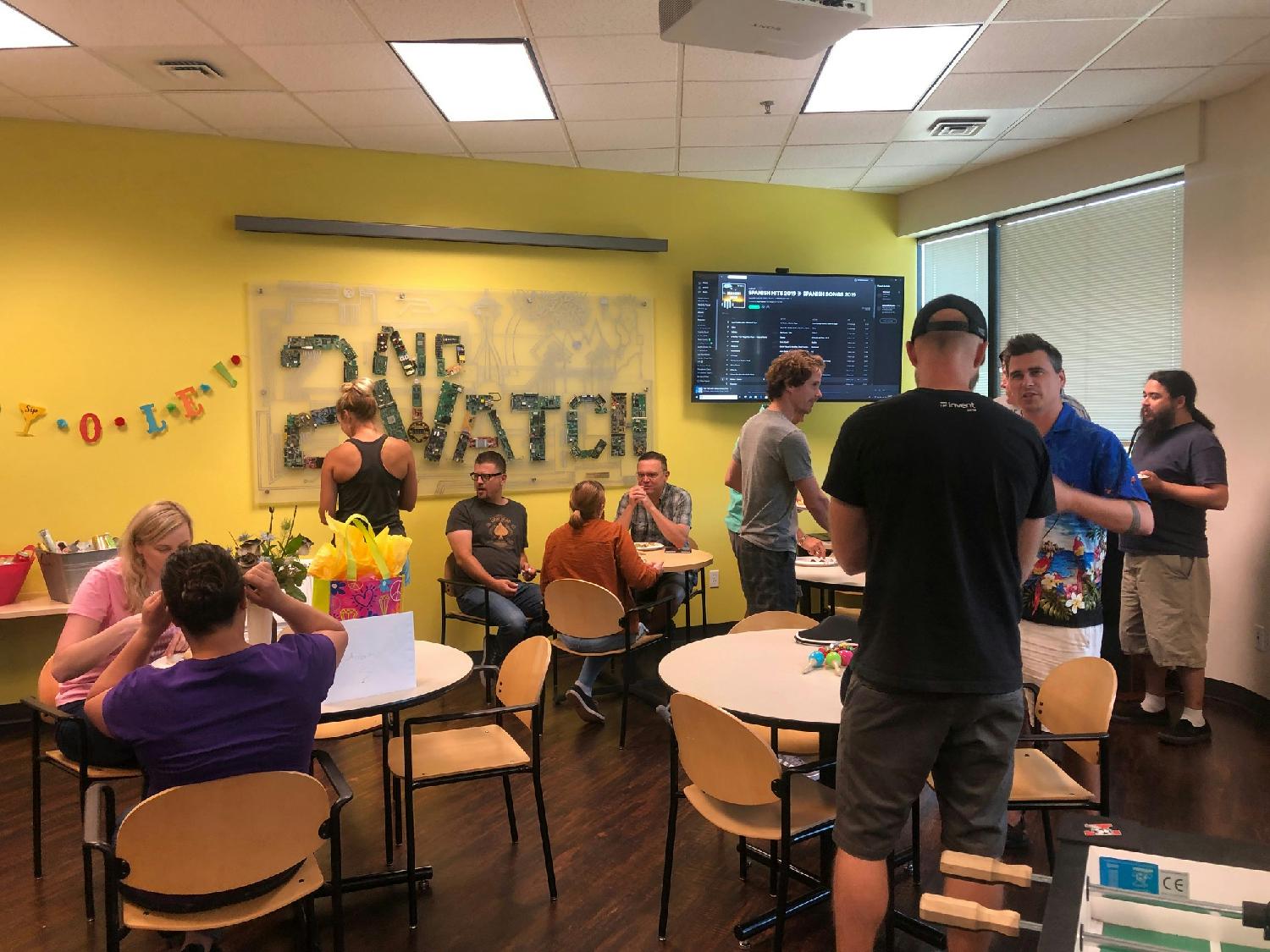 Summer gathering in the Spokane, WA office