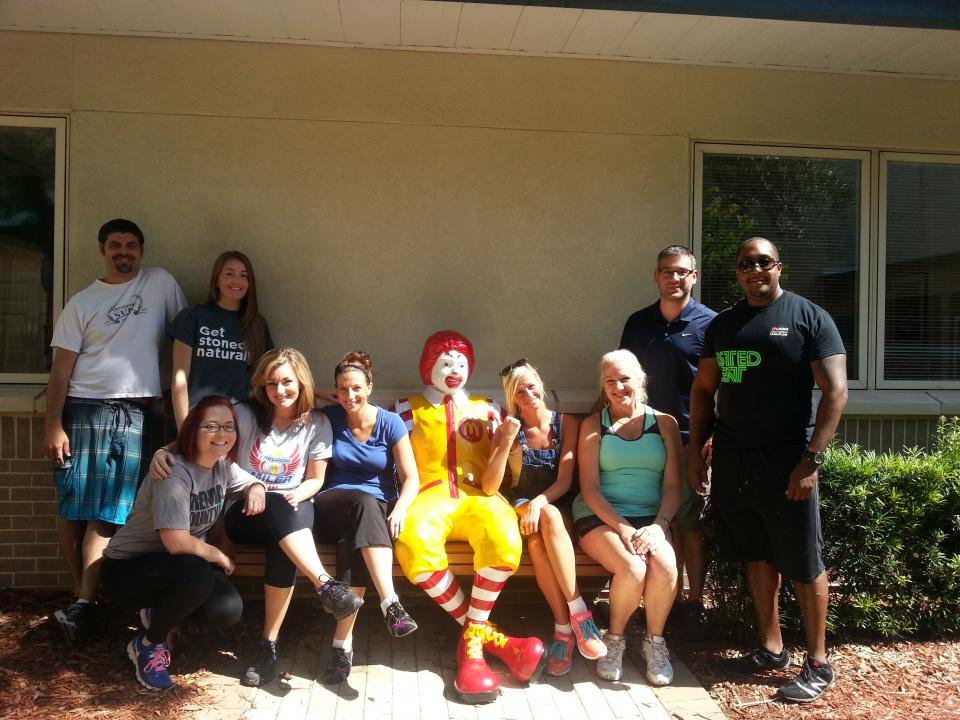 Our team volunteering with Ronald McDonald House.