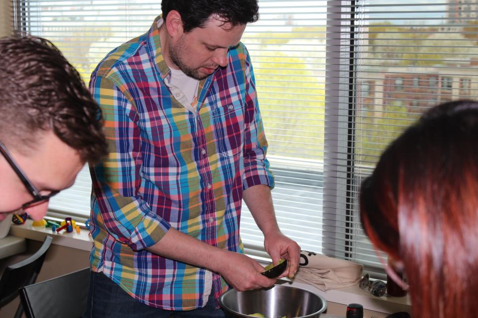 The Guacamole making contest!