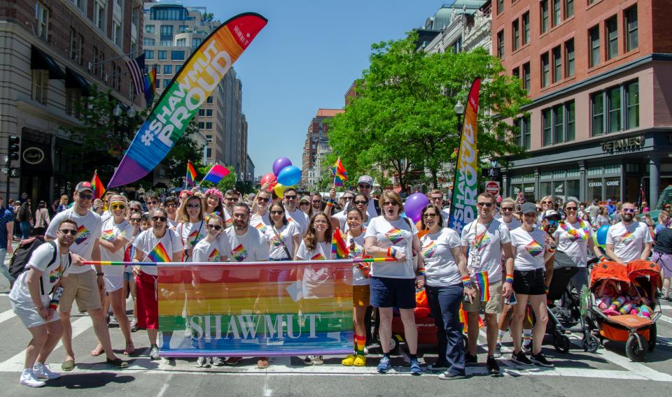 Shawmut employees at a historic renovation project in New York, NY.