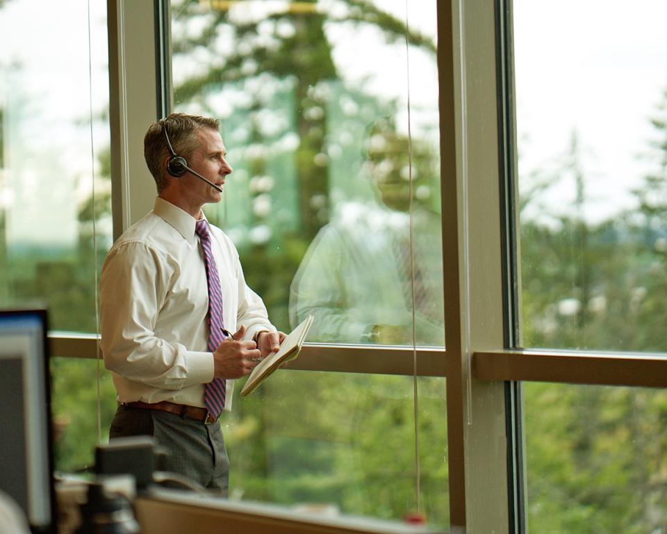 Our expansive Camas, WA headquarters, located across the Columbia River from Portland, OR includes 130acres of wetlands.