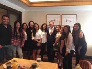 General Manager, Doug Browne with our J-1 Interns