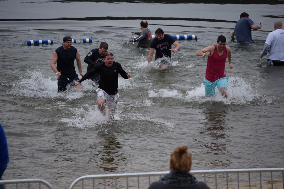 Polar Plunge. Supporting Special Olympics