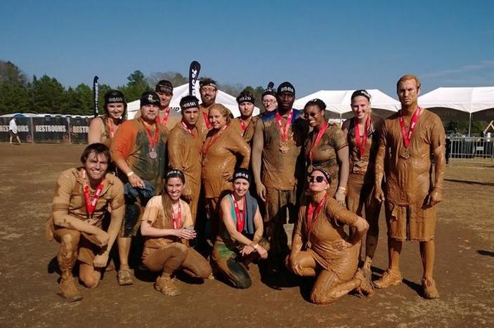 Team Orion & Spouses at Tough Mudder