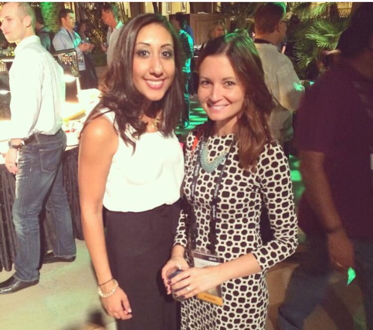 Function1 Consultants, Puja Katari & Caroline Campoli attend a kickoff event at .conf in 2014!