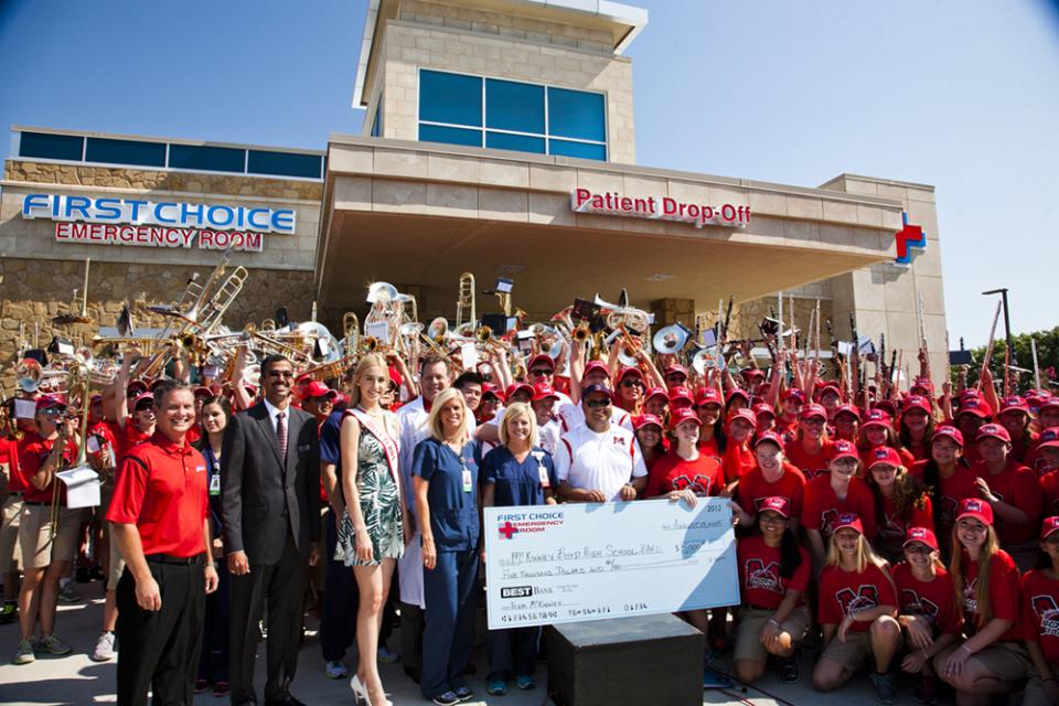 McKinney Boyd Band Donation Celebration