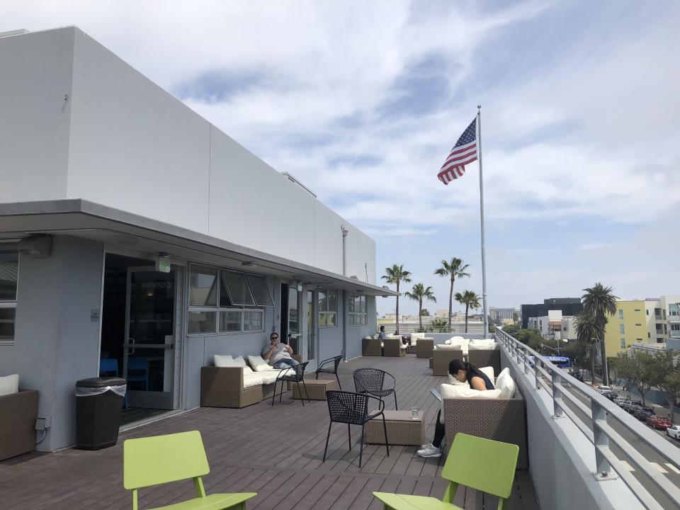 Roof deck - Santa Monica office