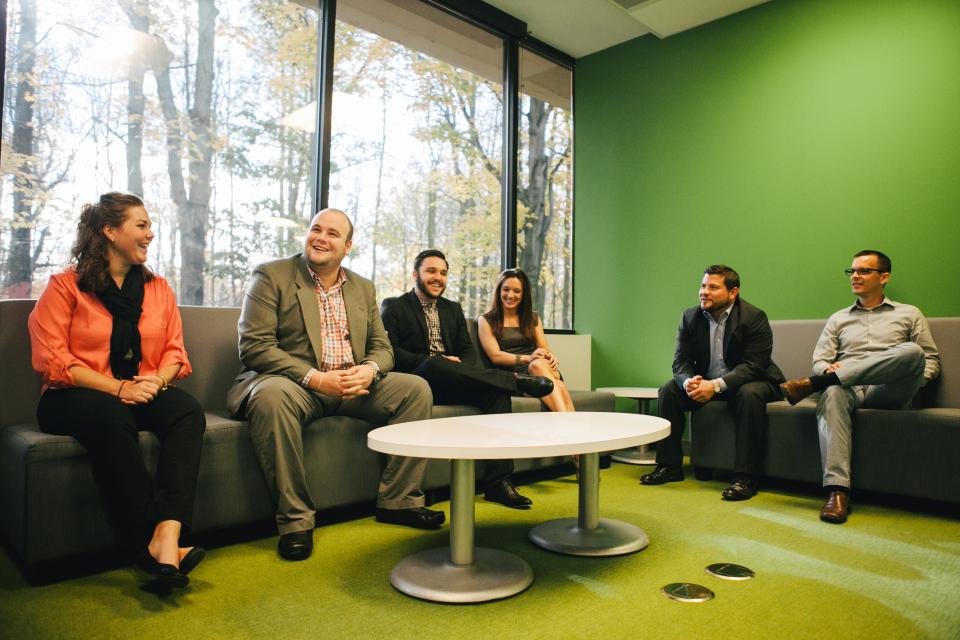 The Team in our Collaboration Room