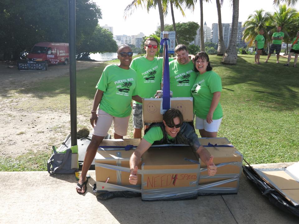 The WFC Group at our Annual Retreat in Puerto Rico!