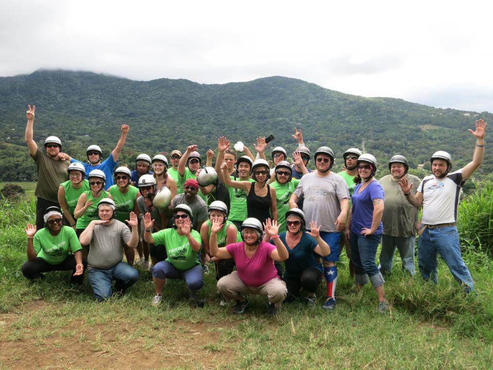 The WFC Group ATVing at our Annual Retreat in Puerto Rico