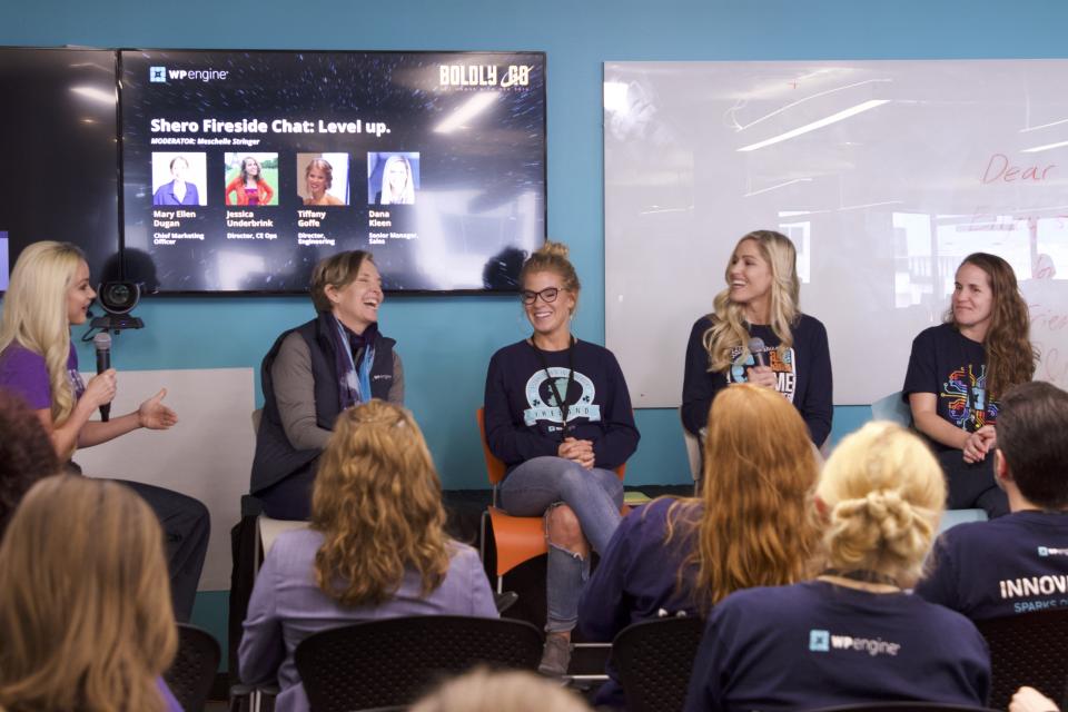 Our Austin office gathering for our Fall 2019 All Hands event