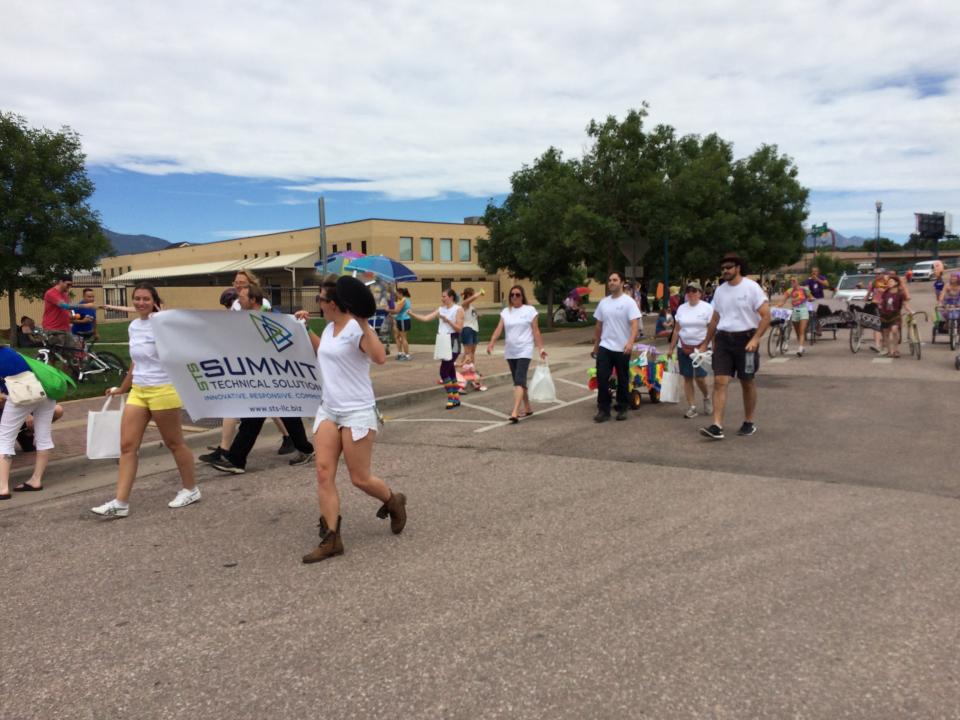 STS shows PRIDE - Walking in PRIDE Parade, 2015