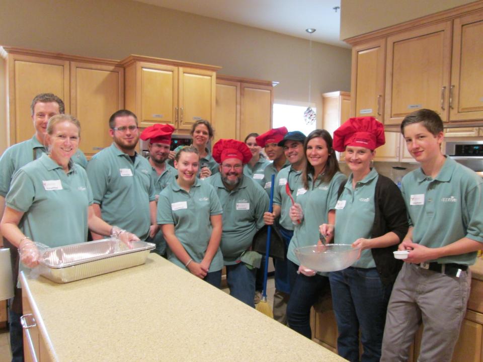 AppChefs prepare meal for Ronald McDonald House