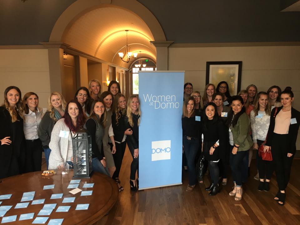 Women at Domo Event