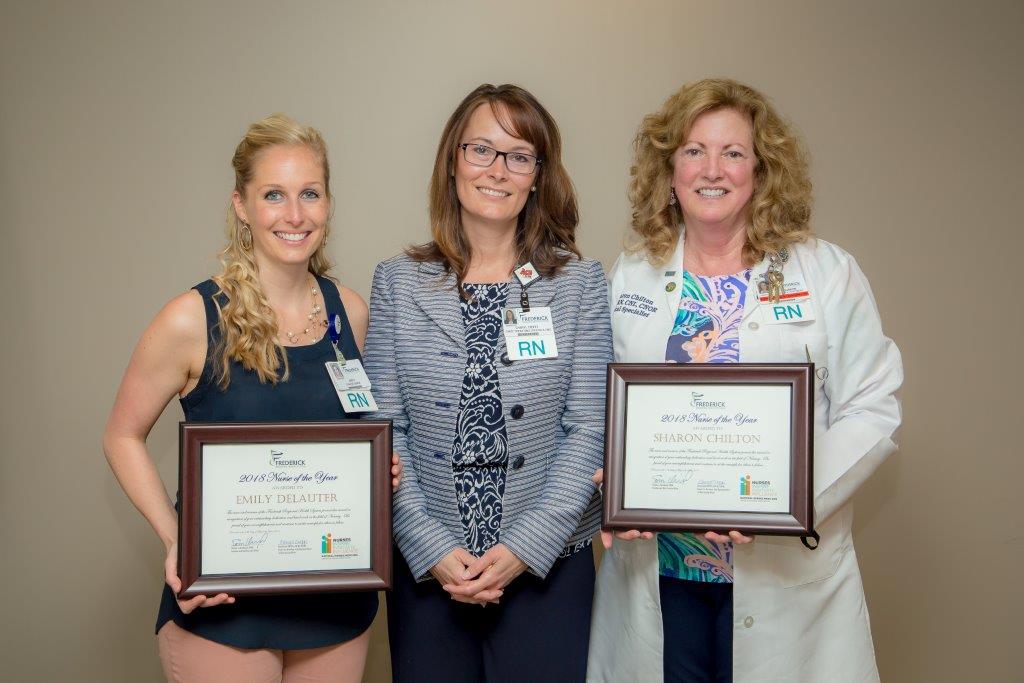 Nurses of the Year with our CNO