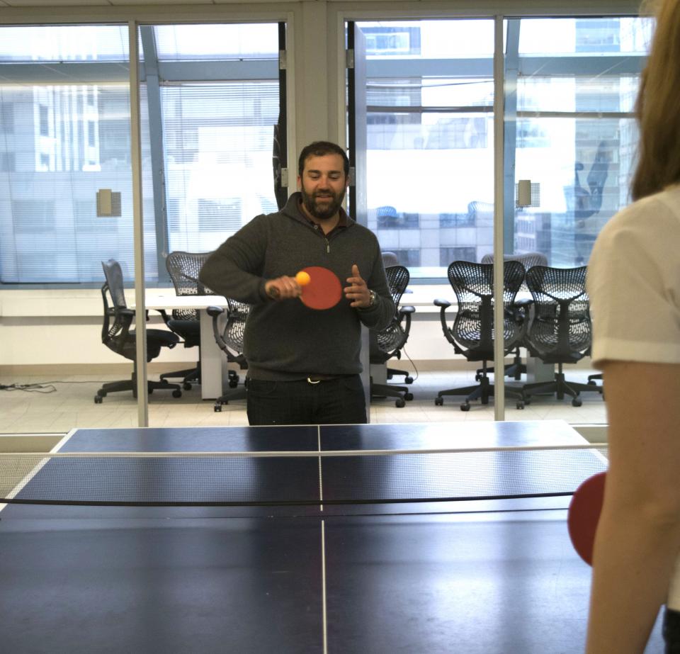 Fierce Ping Pong Competition