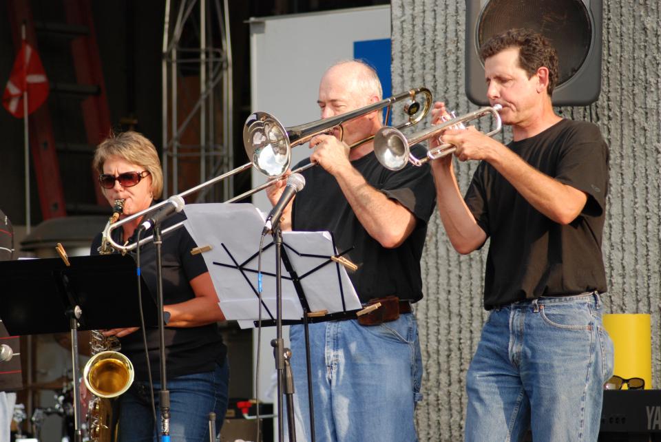 A battle of the bands at the opening of our new field office in Edina, MN