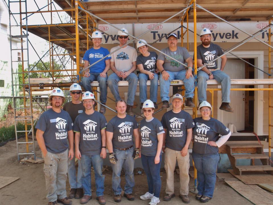 Barr's employees, families, and friends have worked on Habitat for Humanity projects every year for well over a decade.