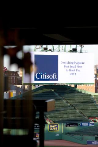 Citisoft takeover at Fenway Park