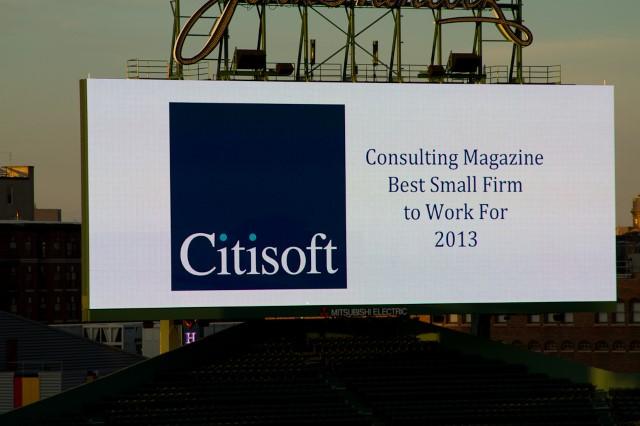 Citisoft takeover at Fenway Park