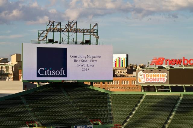 Citisoft takeover at Fenway Park