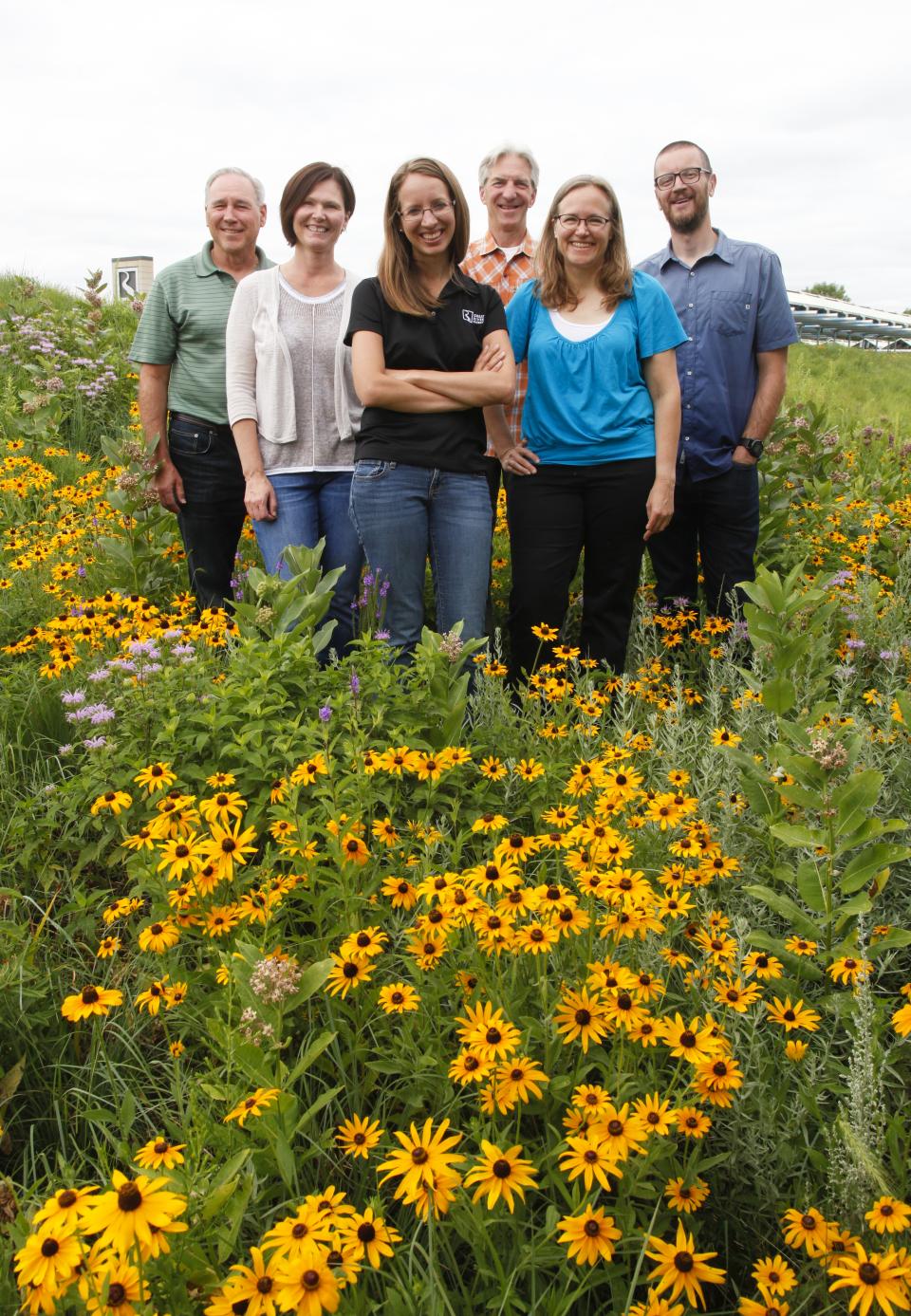 Supporting pollinator-friendly habitat.