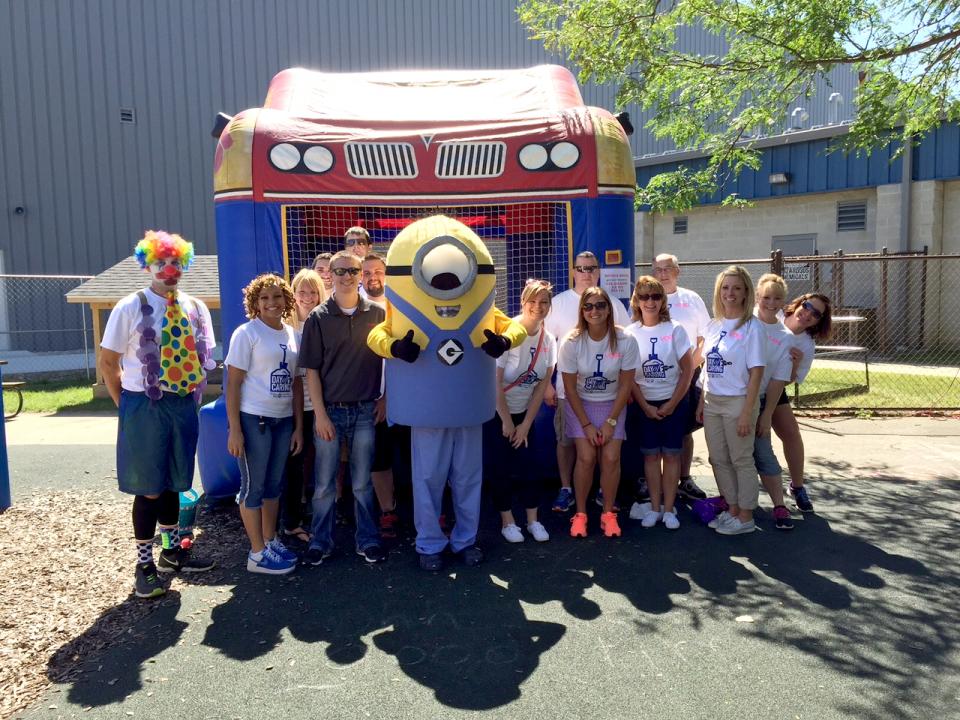 VOSS Employees Produce and Staff a Children's Carnival as part of the United Way Day of Caring