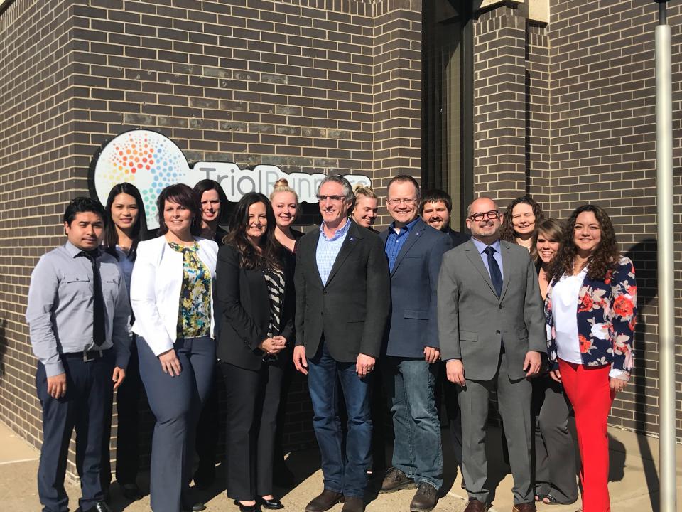 TR Team visited by Gov. Doug Burgum