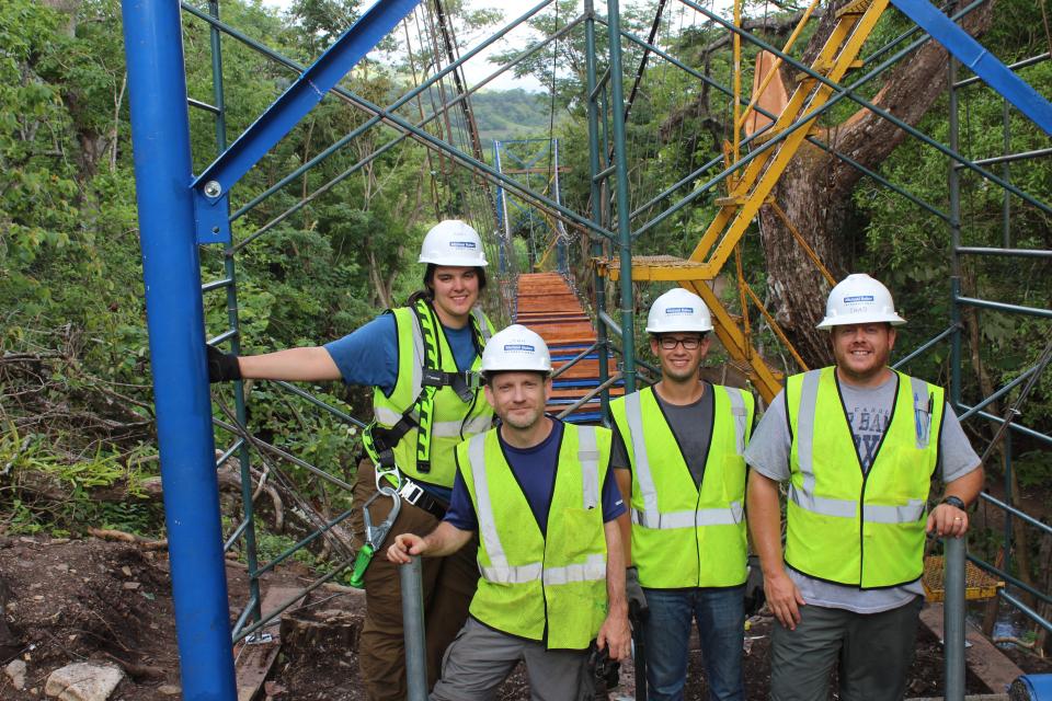 Bridges to Prosperity in El Zarzal, Nicaragua