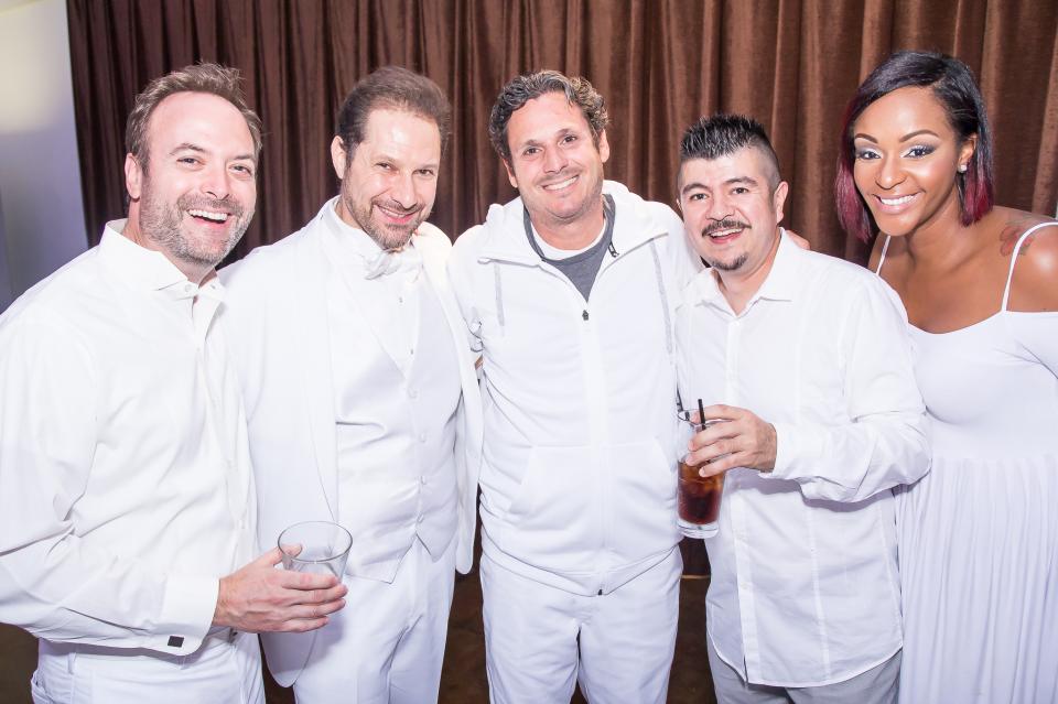 Last Year's Dial800 Holiday Party Had A Dress In All White Theme