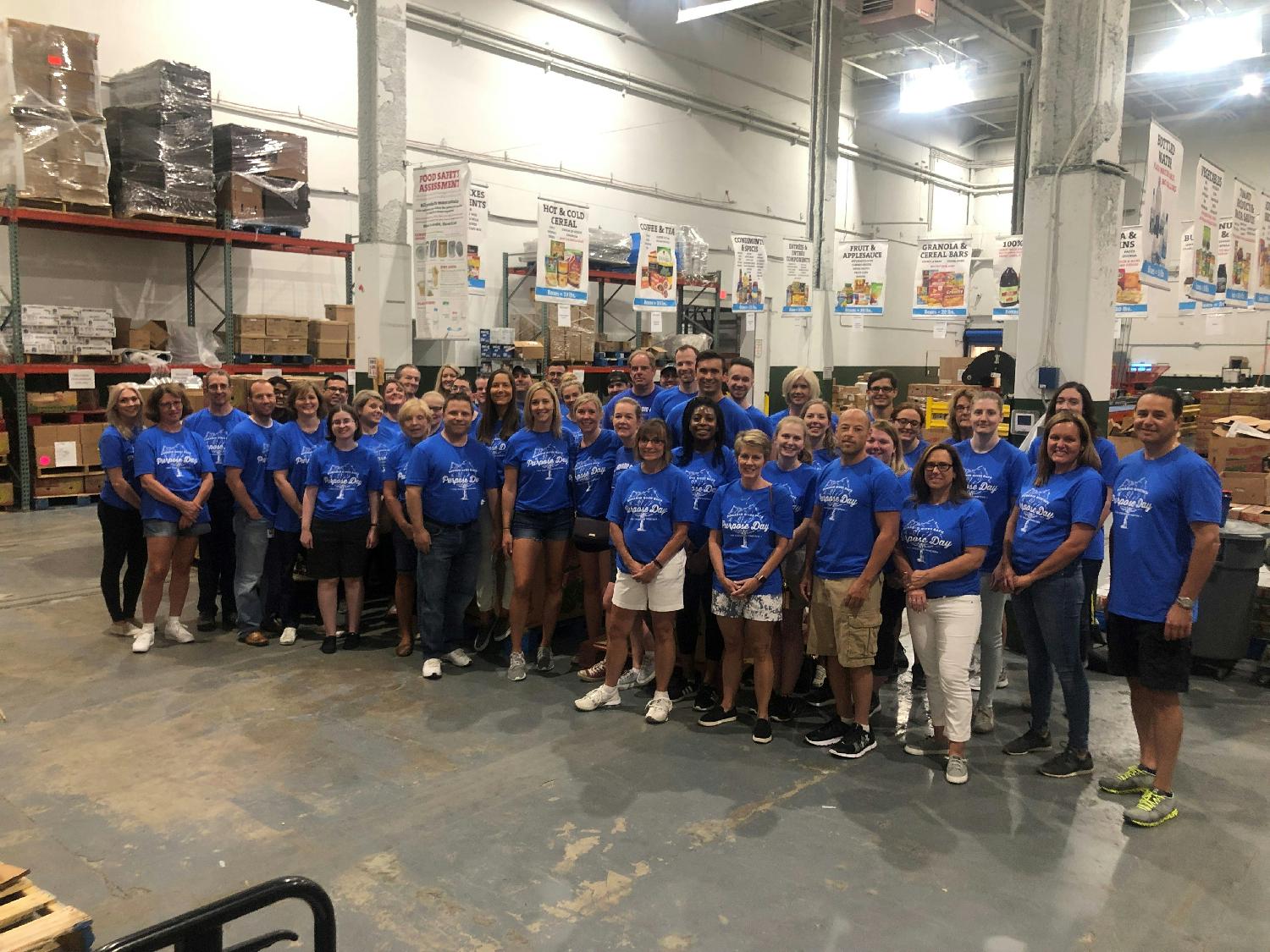 Purpose Day 2019: Volunteering at Foodlink - Rochester, NY 