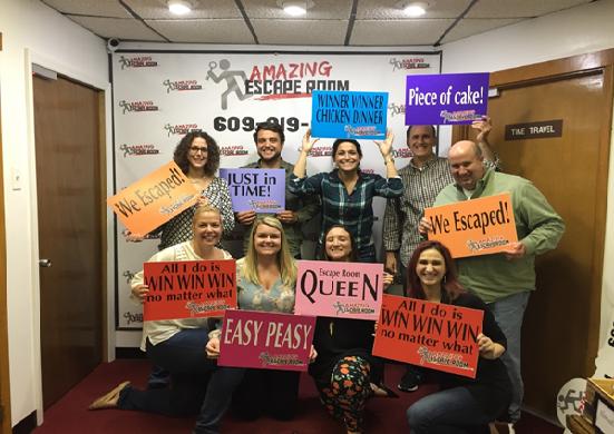 Talon takes on the escape room!