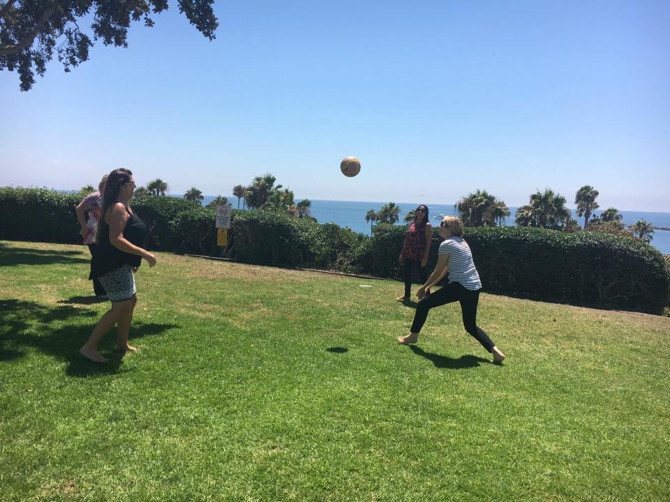 Vollyball with Newport Beach Staff Women's Network