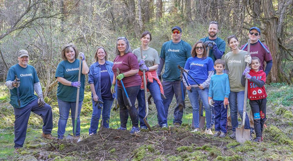 Giving back to our hometown communities is one of the founding principles of Chobani. Every year, employees take part in numerous volunteer activities that show how much they care about where we work and live.