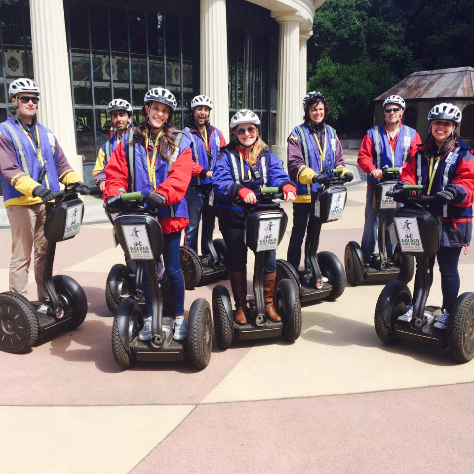 Segway tour around San Francisco!