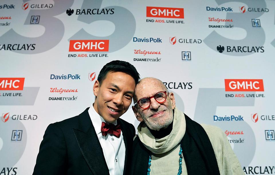 CEO Kelsey Louie & GMHC Founder Larry Kramer