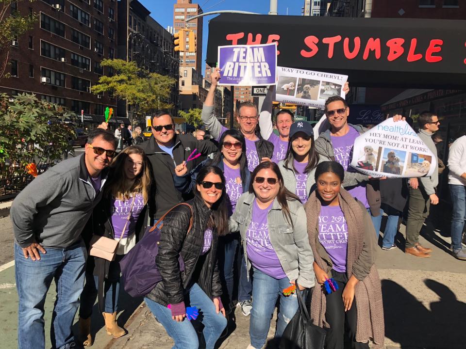 In our NY office, our team got the opportunity to join Team Ritter for the New York City Marathon, and they certainly had a blast cheering and participating