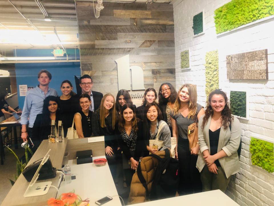Our SF office hosted students from the University of Southern California to learn about Healthline's vision, mission, and business strategy.