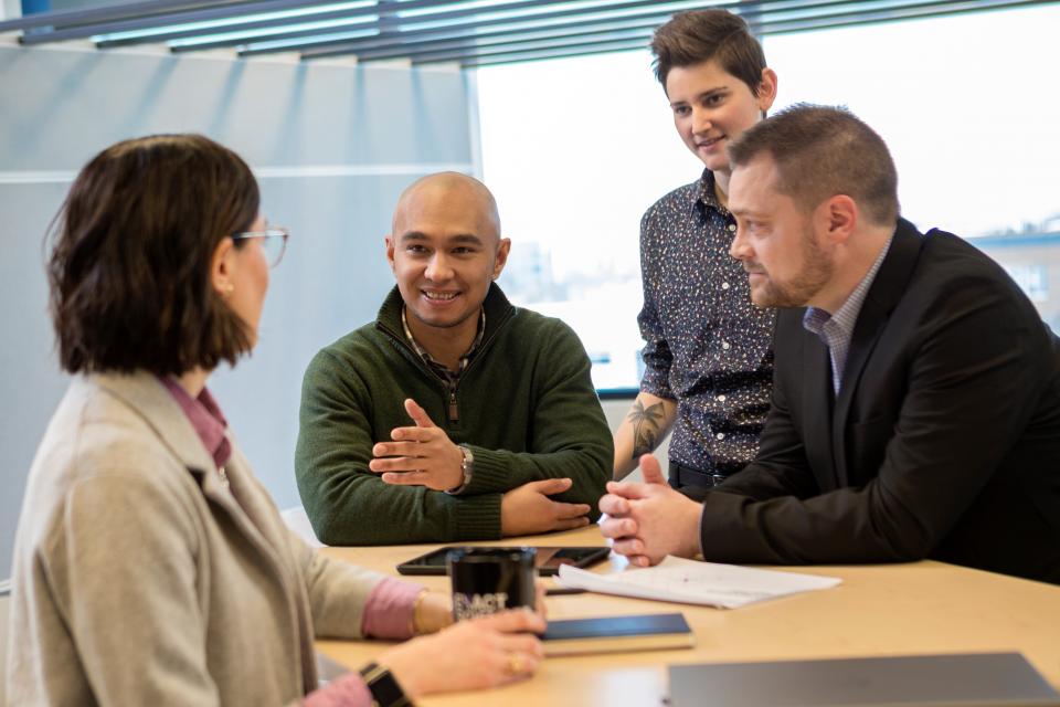 Members of the Exact Sciences Laboratories team