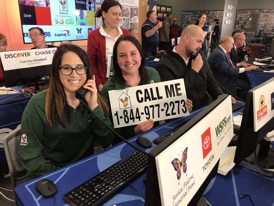 Volunteer Telethon for RMHC Philadelphia