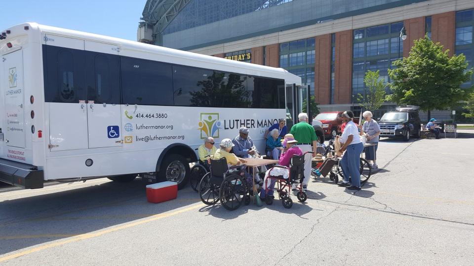 Batters Up! Luther Manor Residents get to experience their favorite pastime, thanks to our wonderful team of employees and volunteers.