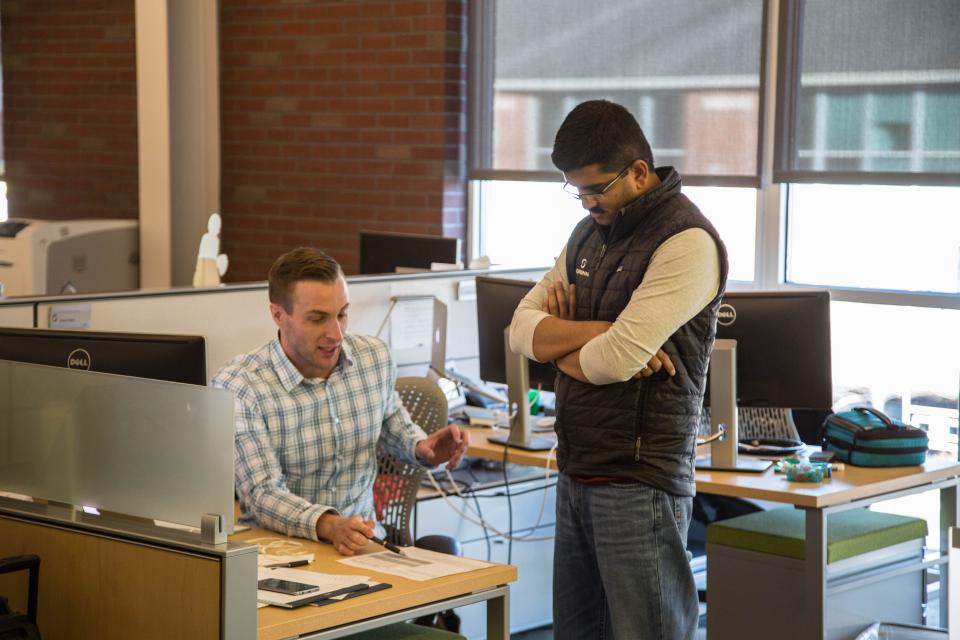 ShopRunner employees in Conshohocken office