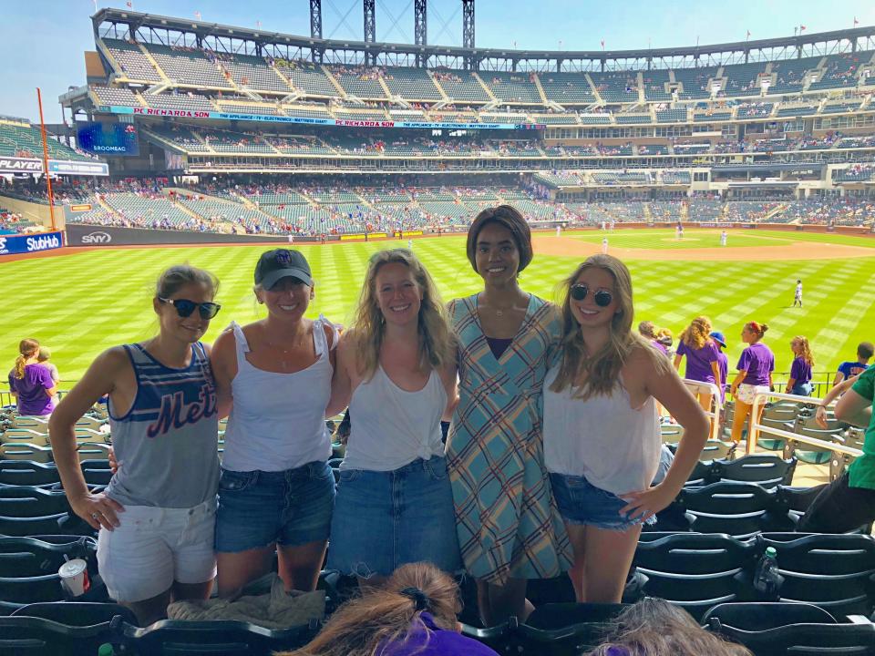 Team Bonding at a Mets Game!