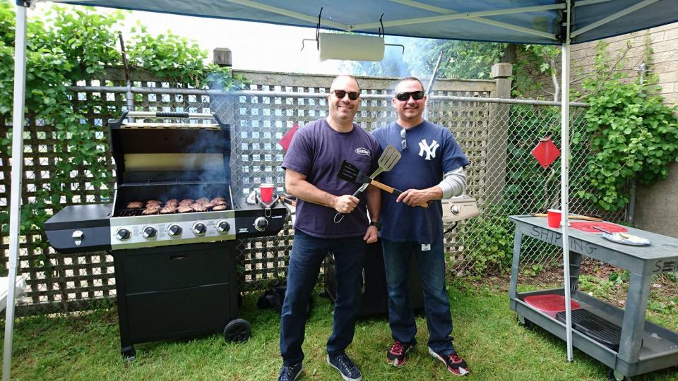 President / Vice President Grilling for Memorial Day BBQ